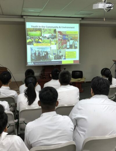 Gan Eng Seng Secondary School Visits Senja Soka Centre