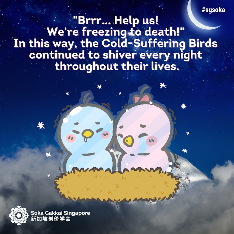 Buddhist Tales_Cold Suffering Birds 8